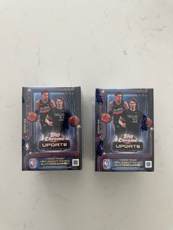 2025-26 Topps Chrome Update Series Basketball Blaster Box (2 boxes)