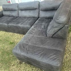 Grey Sectional Sofa 
