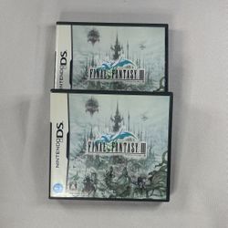 Nintendo Ds Final Fantasy III CIB Japanese