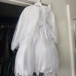 Baptism Dress Size 2
