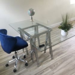 Glass Desk