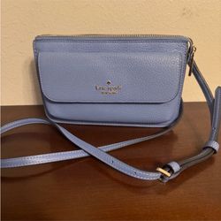 EUC Kate Spade Leila Periwinkle Crossbody Body Bag 