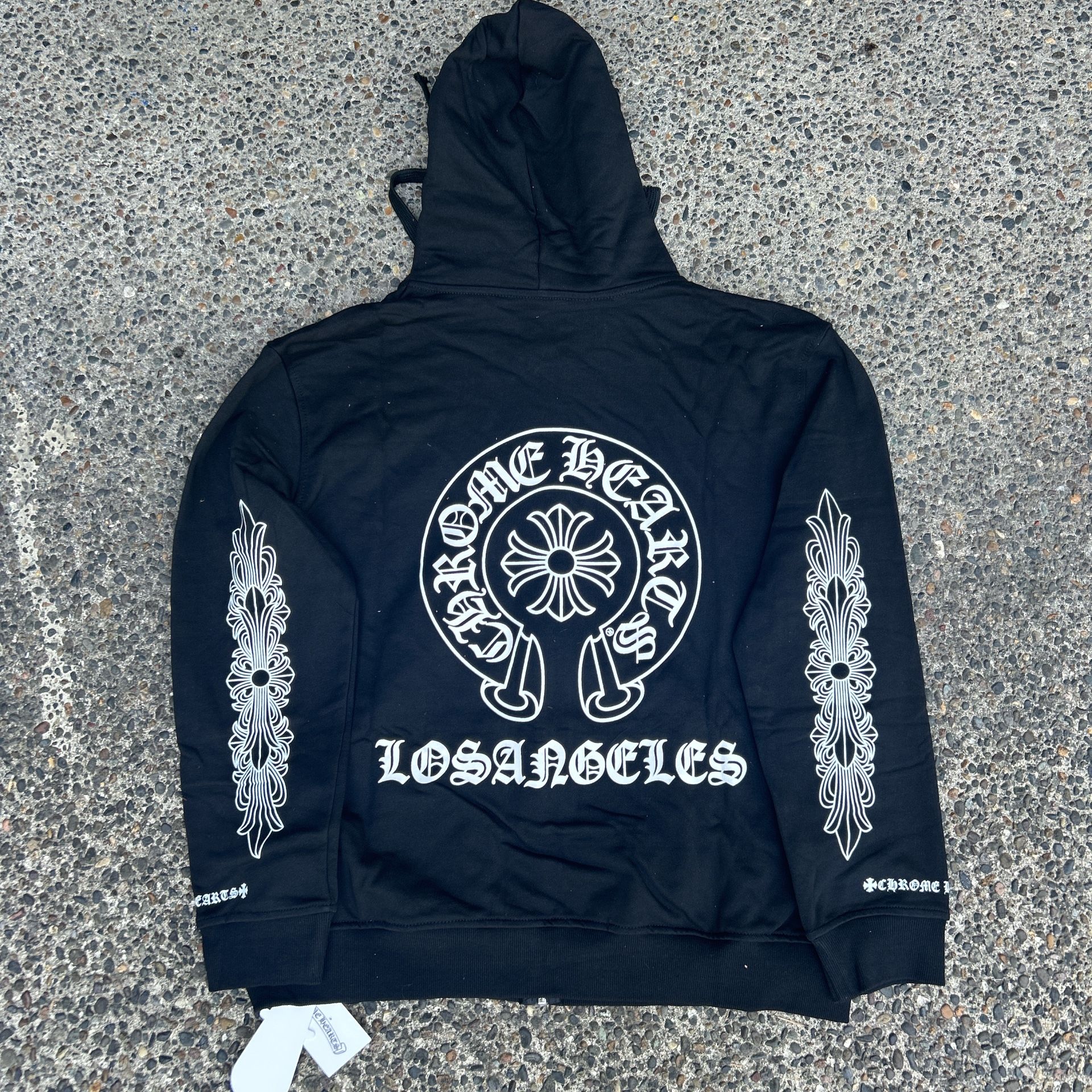 Chrome Hearts Los Angeles Exclusive Zip Up Hoodie - thefunkyskunk.ie