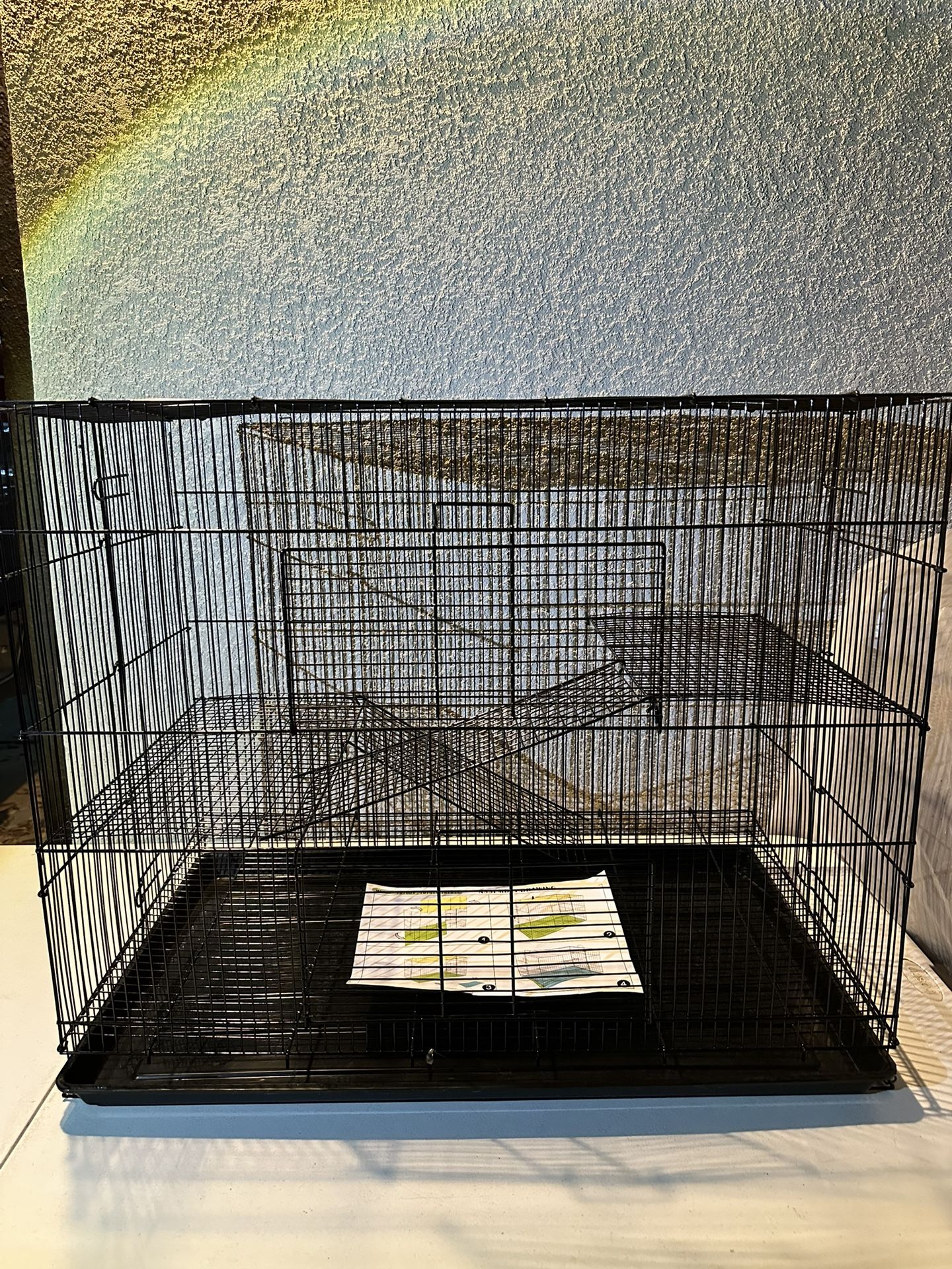 Black Chinchilla Cage