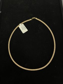 17” Mesh Necklace 18ky