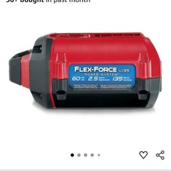🆕️TORO FLEX FORCE 60V 2.5ah BATTERY 