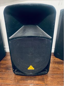1000w Super loud Behringer Eurolive B115D 15” speaker with bluethooth adapter for connecting your phone I can test it before you buy it