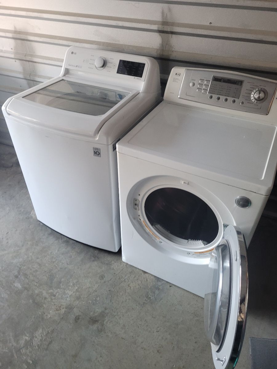 LG Washer & Electric Dryer Set Delivery Available