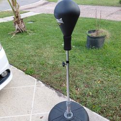 Everlast Adjustable Reflex Speed Bag – Freestanding Punching Bag