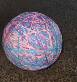Rubberband Ball Almost 17 Pounds