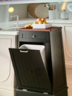 Tilt out Trash Cabinet