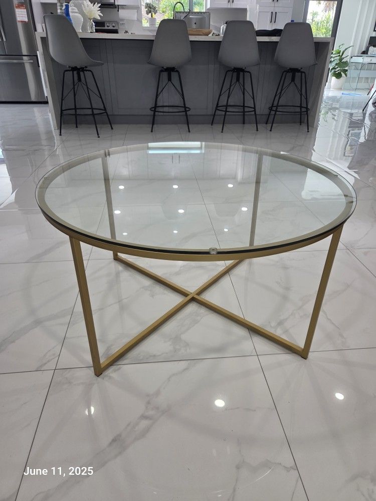 Modern Glass Coffee table