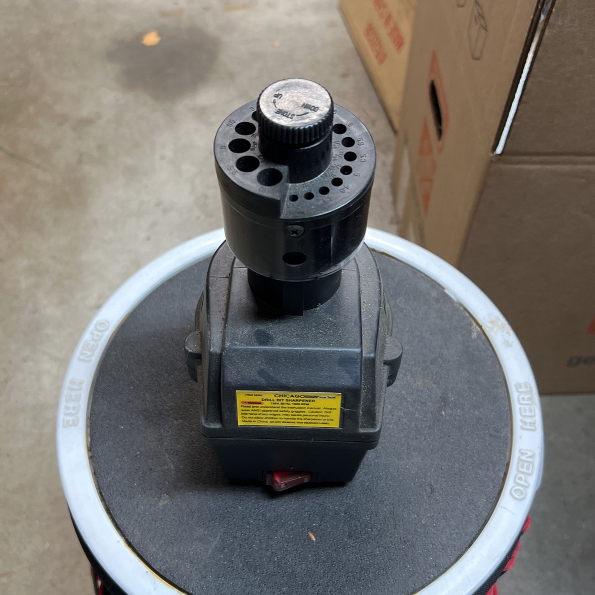 Harbor Freight Drill Bit Sharpener