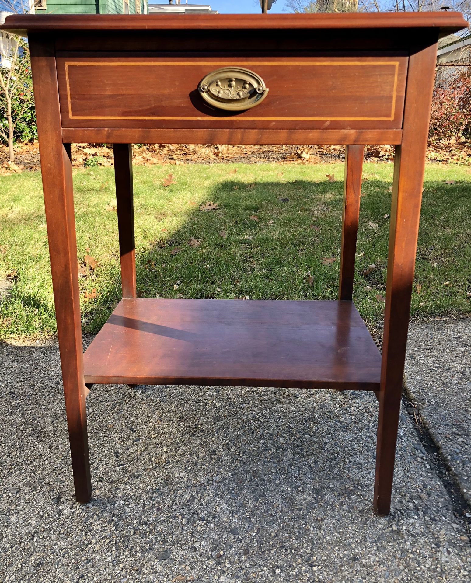 Antique Wooden Side Table