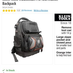 Klein Tools Tradesman Pro Tool Master Backpack