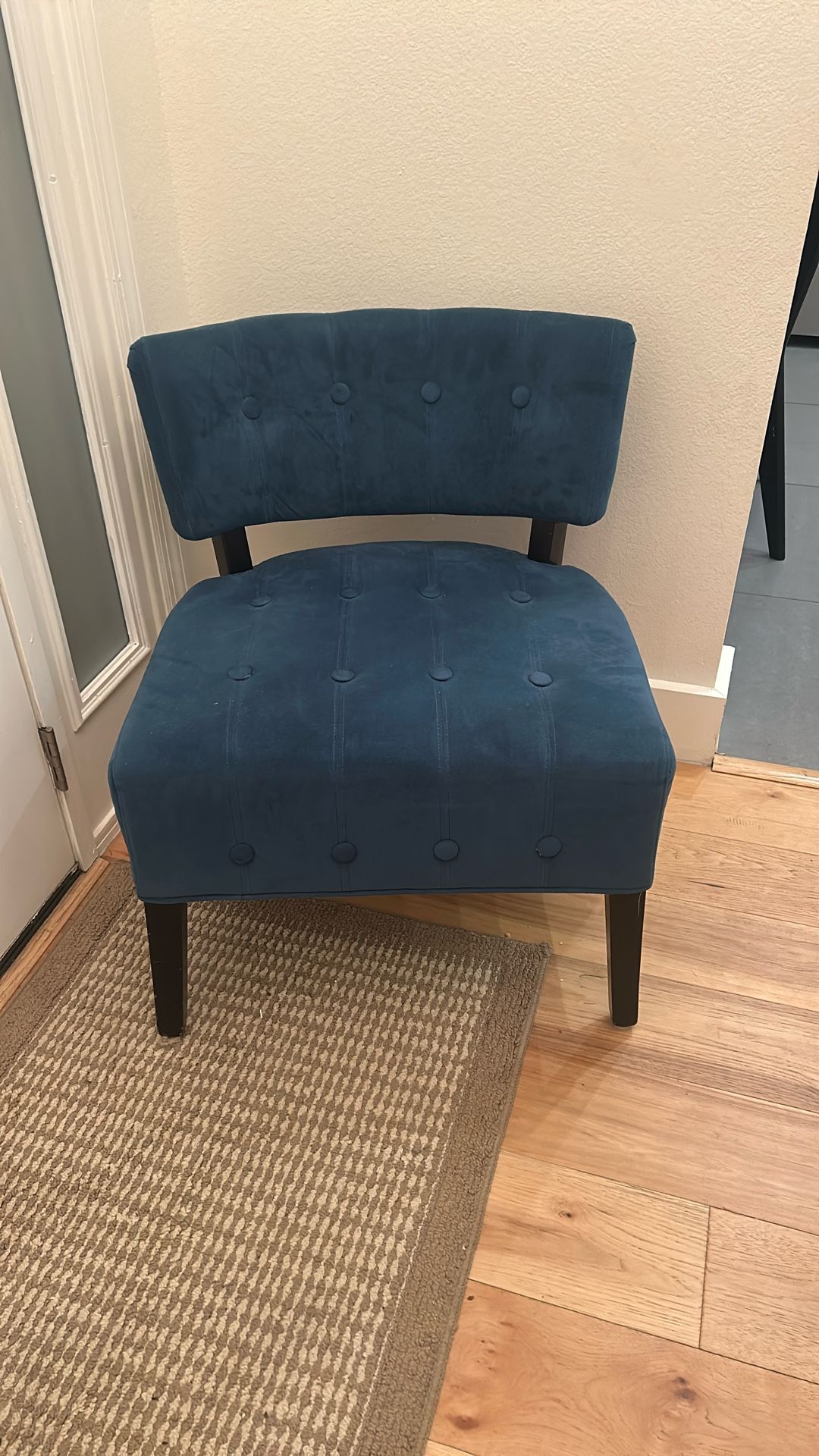 Velvet Chair- Color Teal