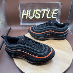 Nike Air Max 97 Safari GS Black Orange Youth 6Y