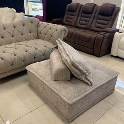 BALES TAUPE ACCENT CHAIR