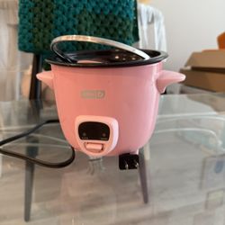 Small Pink Rice Cooker