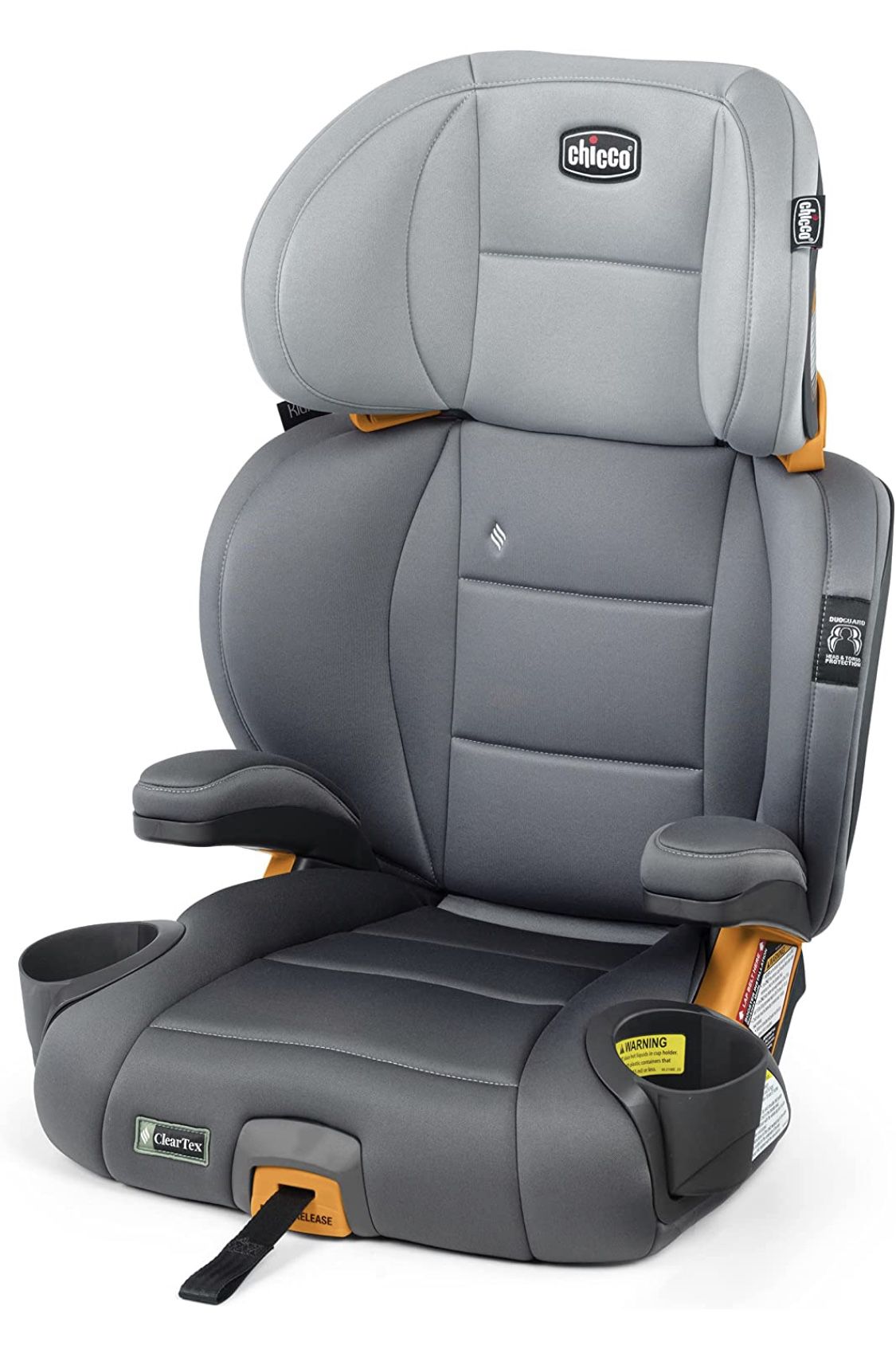 Chicco KidFit ClearTex Plus 2-in-1 Belt-Positioning Booster Car Seat