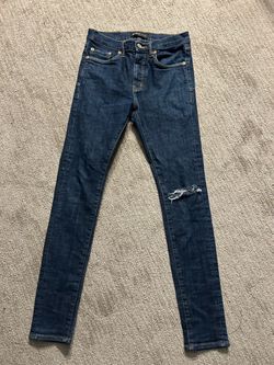 Purple jeans dark blue 28x29