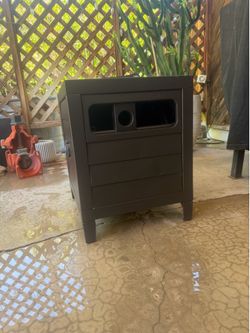 Metal Garden Hose Reel Box