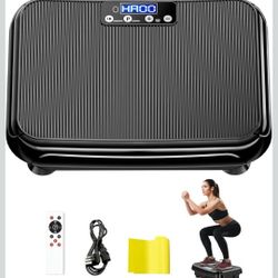 Vibration Plate Exercise Machine: TISSCARE Vibrating Plates for Weight Loss and Lymphatic Drainage, 400lbs Shake Plate Whole Body Workout Platform for