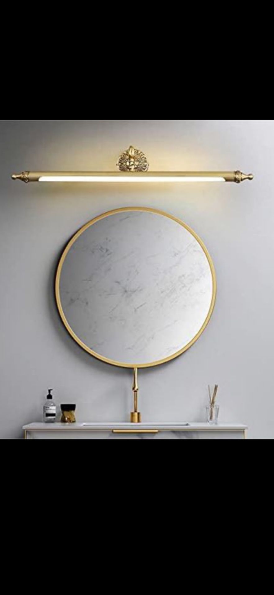 LED Vanity Light Fixture 7W 16.14 inch Bath Vanity Lights with PC Lamp Shad (SR) MSRP: $105.99 - New - 16.14 inch