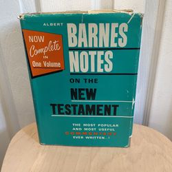 Barnes' Notes on the New Testament by Albert Barnes Hardcover