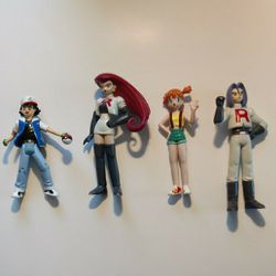 Pokemon Trainer Figures (All Late 90s Tomy Brand-Excluding Ash)
