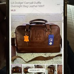 LA Dodger Duffle Bag