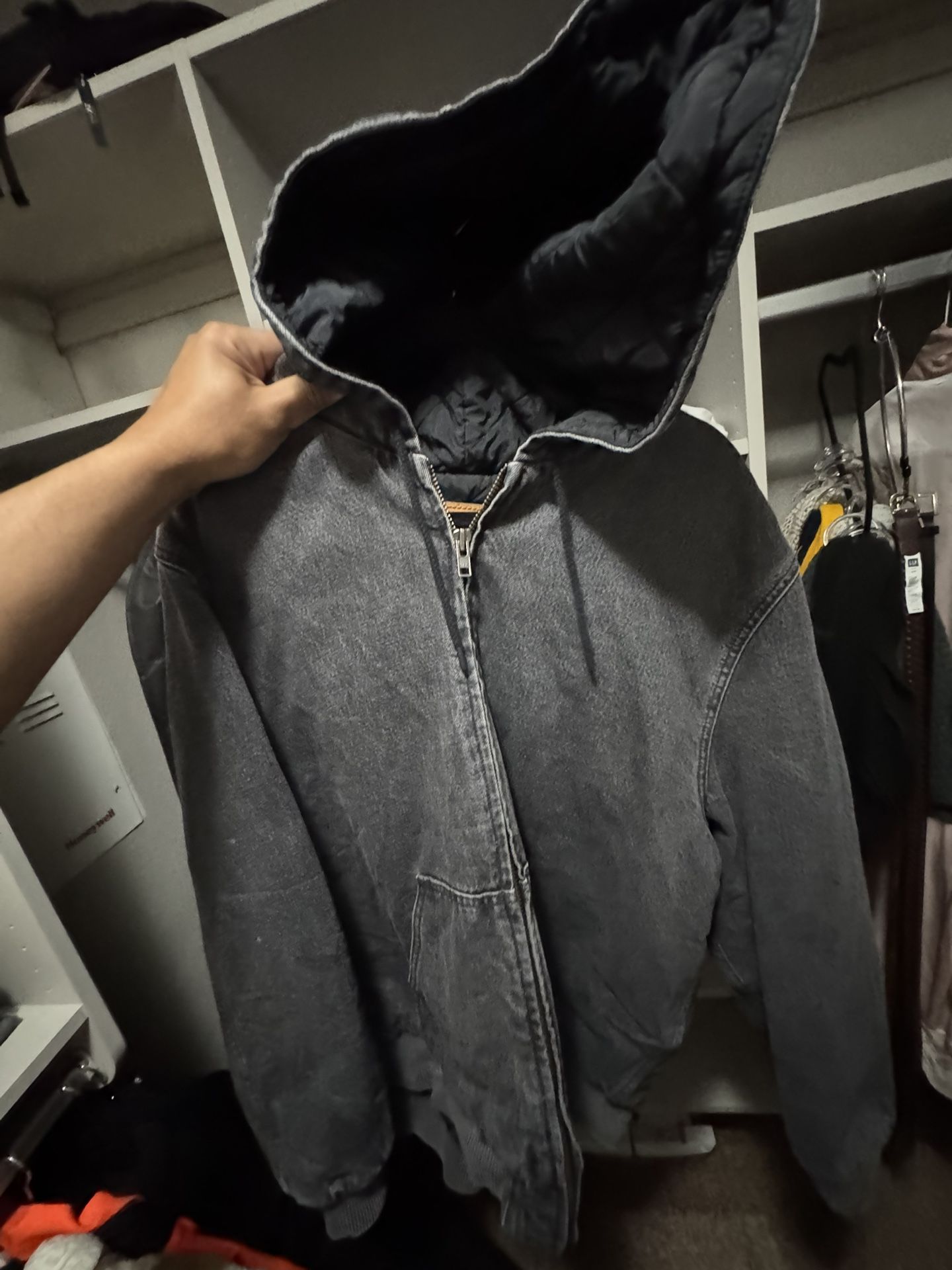 Levi’s Hooded Denim Jacket - Gray
