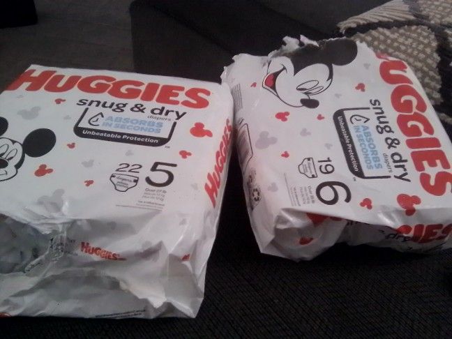 Huggies Diapers 5&6 