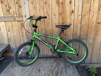 Genisis Krome Green BMX bike