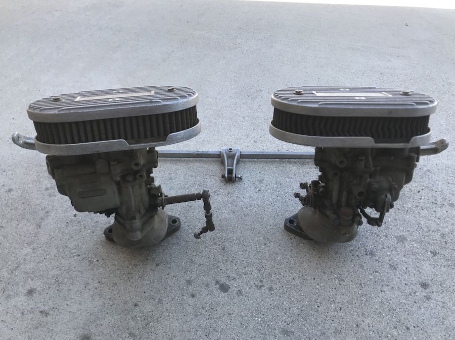 VW Volkswagen Dellorto Carburetor Baby Dell FRD 34 B Dual Carbs EMPI Weber