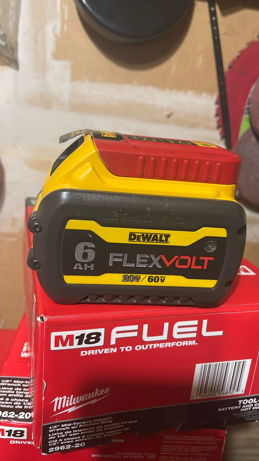 Dewalt Flexvolt 6ah