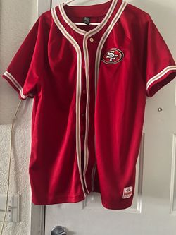 49ers jersey  rare  size Large