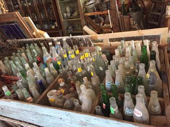 Vintage/antique bottles jars flasks