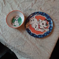 101 Dalmatians Plate And Bowl