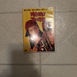MONKEY TROUBLE 1994 DVD OOP NEW LINE PRINT THORA BIRCH HARVEY KEITEL