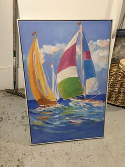 Sailboat Canvas Picture