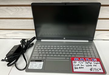 HP 15.6” Laptop Computer i3 11th Gen 256GB SSD 8GB RAM