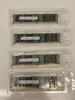 Memory Ram PC4-2400T 1 X 32 GB Lot of 4 X 32 GB = 128 GB