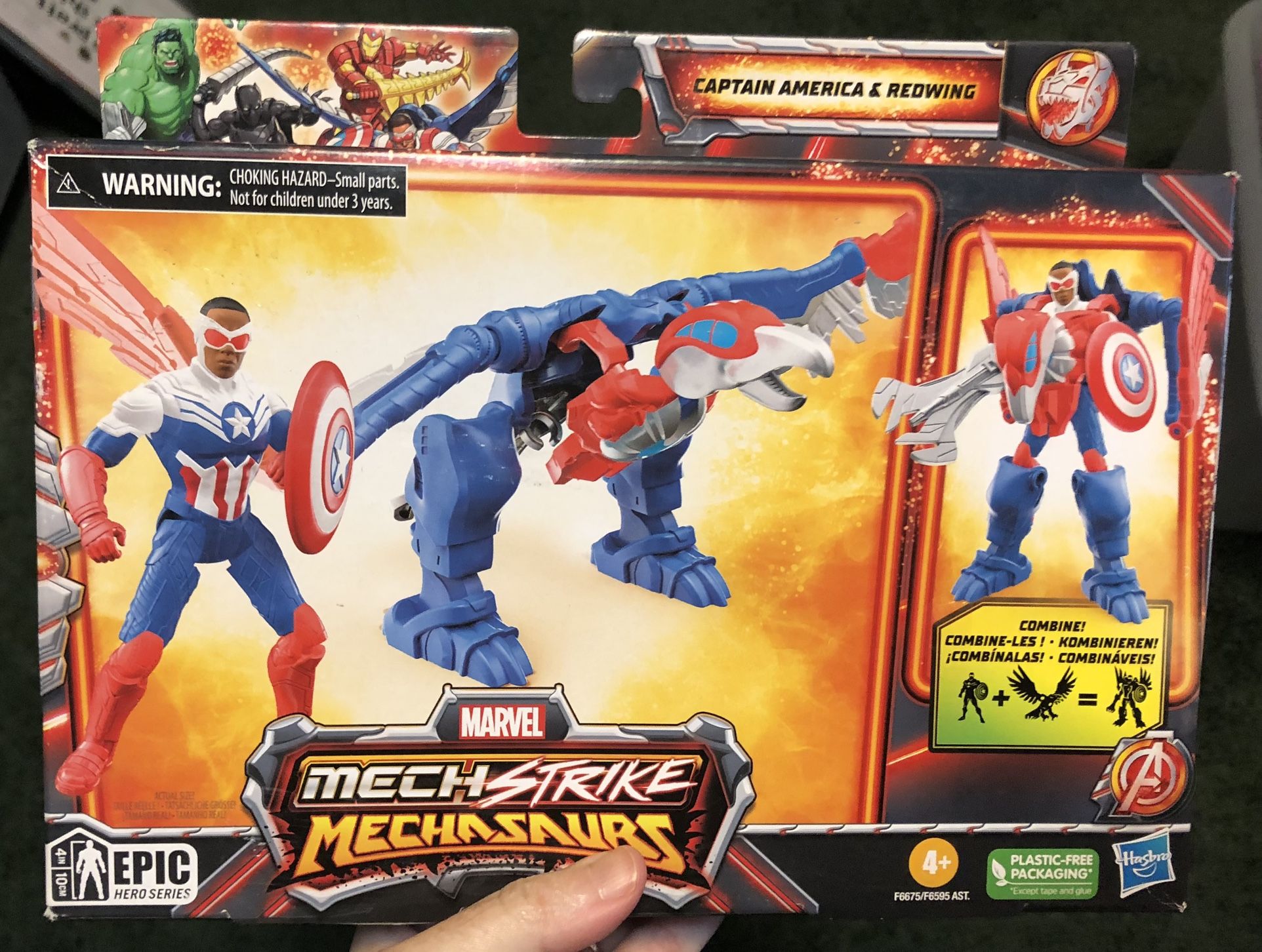 CAPTAIN AMERICA MECHSTRIKE FIGURES NEW