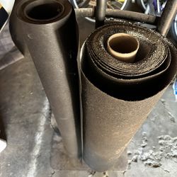 Roll Of Shingle And Paper. 