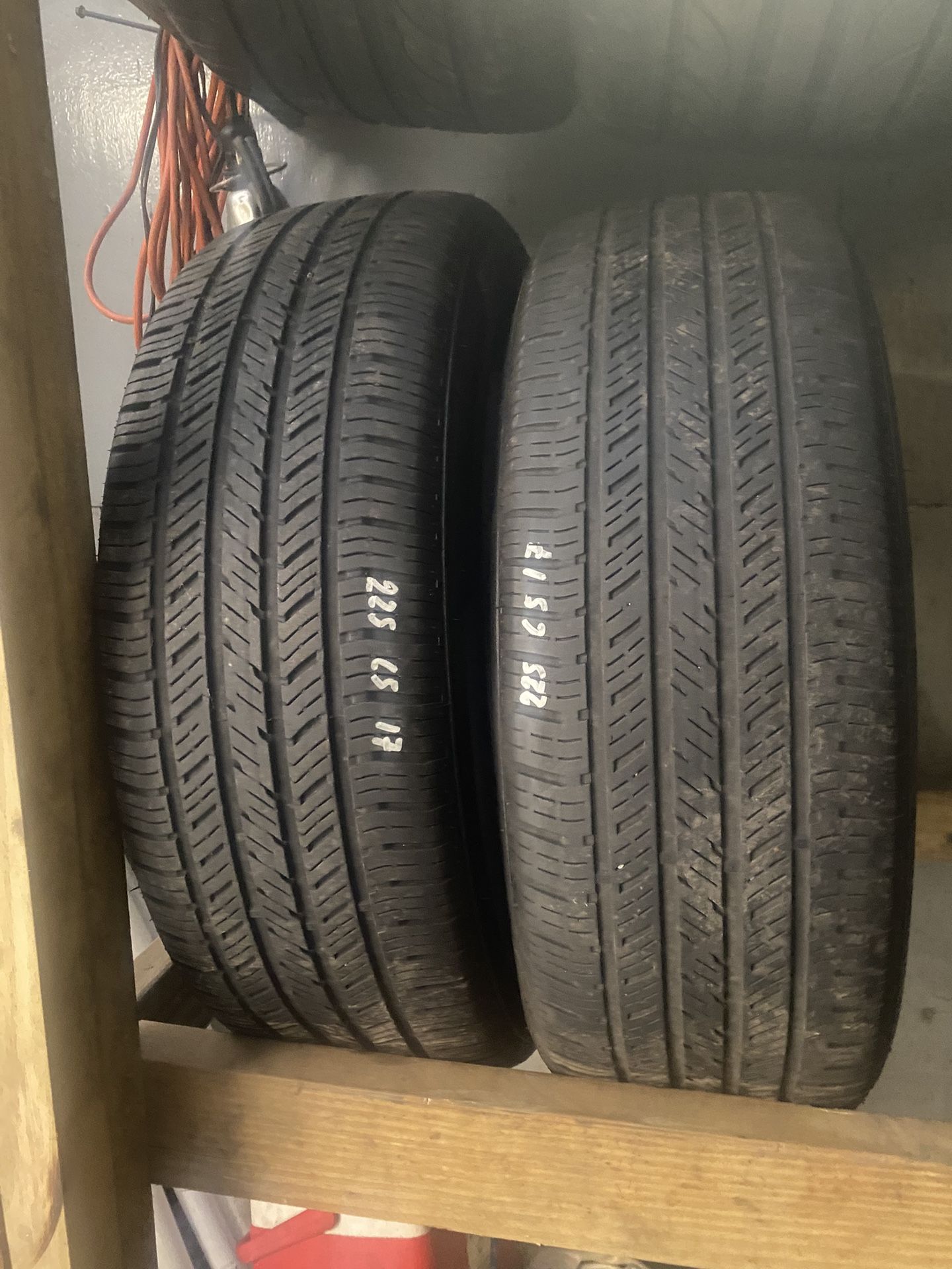 Pair Tires 225 65 17