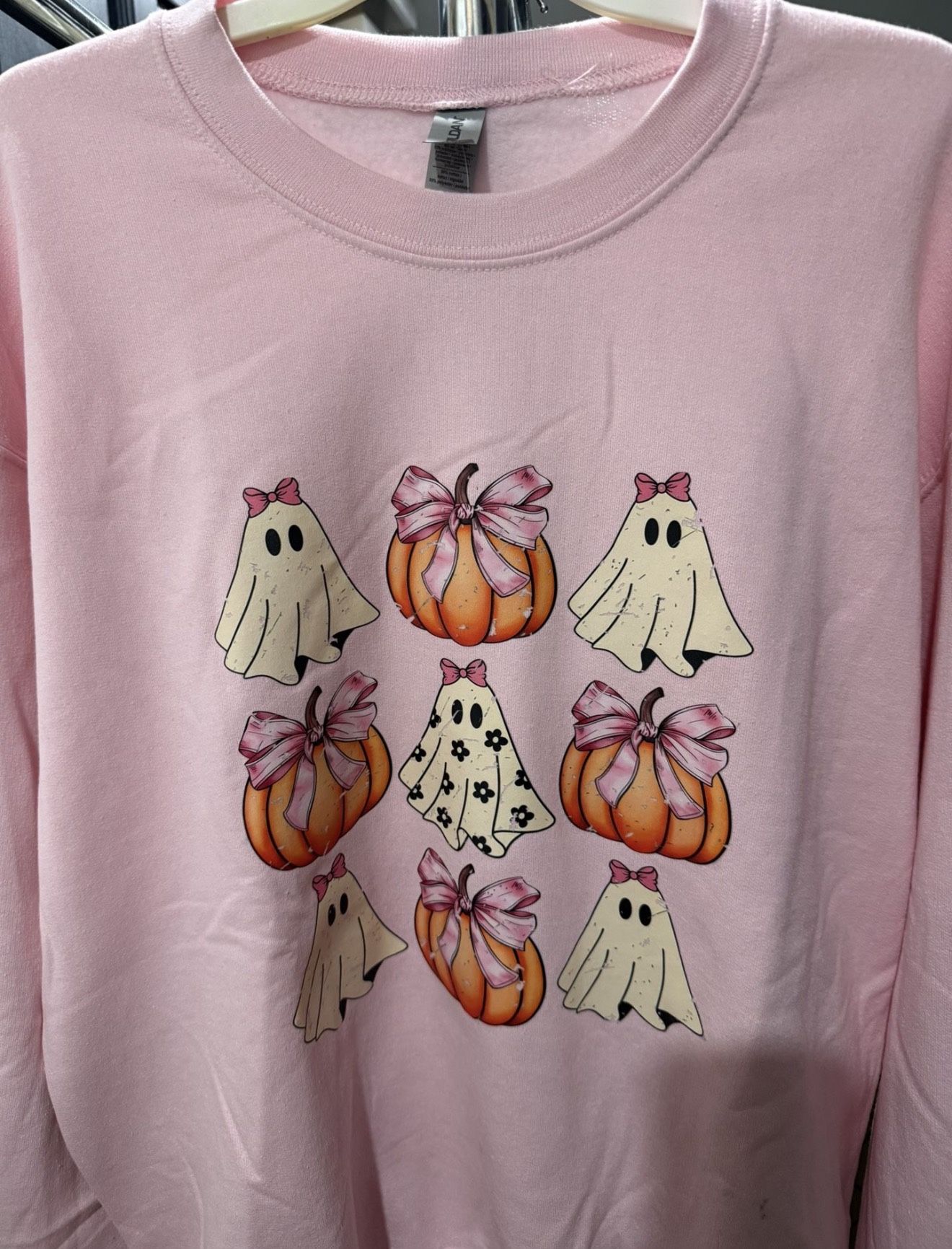Halloween Mini Pumpkins & Ghosts Crewneck