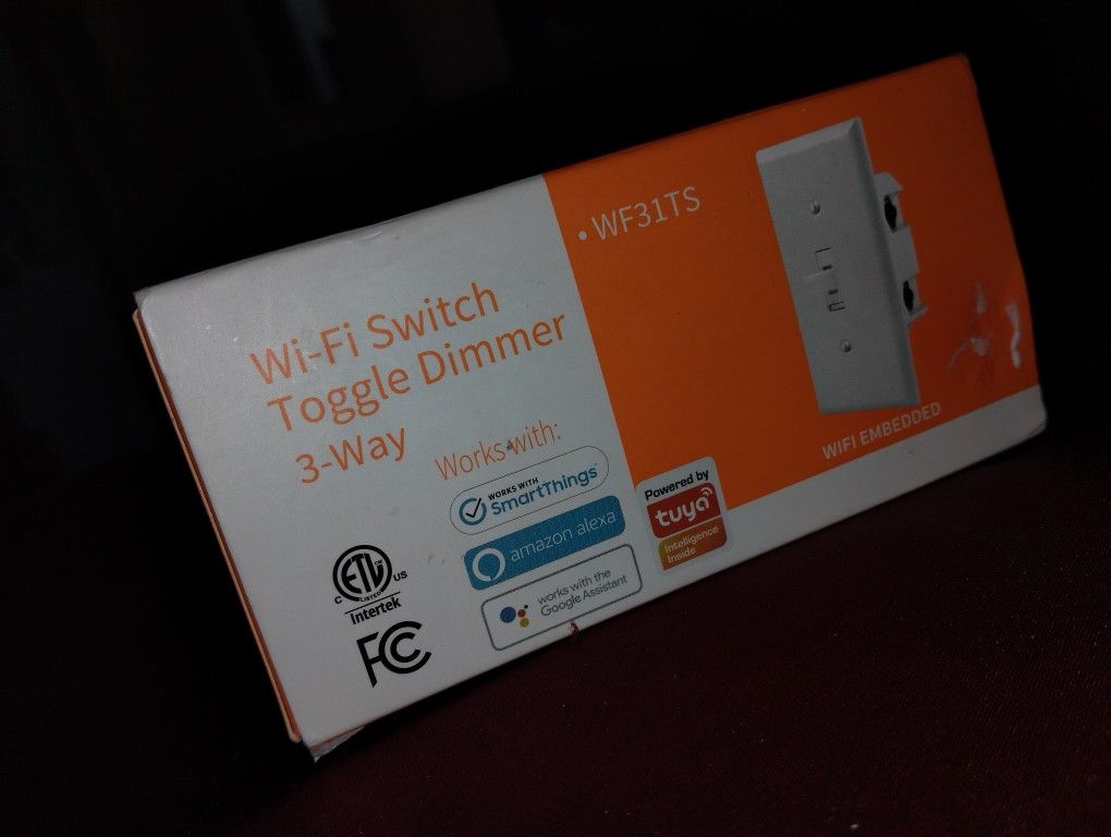 3-Way Smart WiFi Dimmer Light Switch, in-Wall, No Hub Required, Compatible with Alexa and Google Home (WF31S)