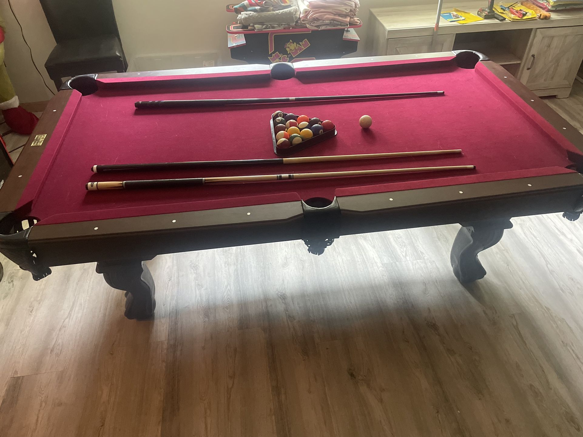 Pool Table Barely Used.