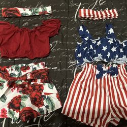 4pk Girls’ Infant Sets